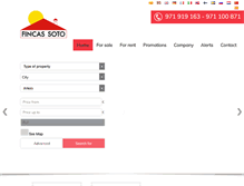 Tablet Screenshot of fincassoto.es